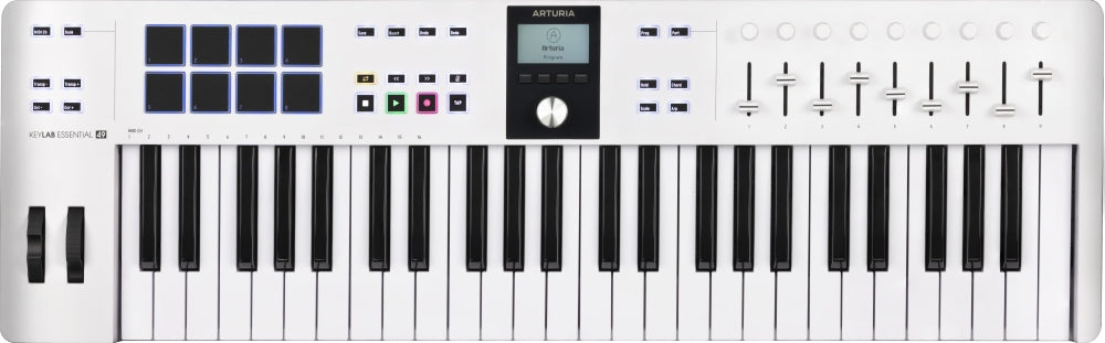 Arturia KeyLab Essential MK3-49 MIDI-Keyboard (valkoinen)