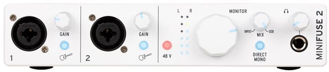 Arturia Minifuse 2 Äänikortit (Hvid)