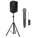 V-Tone akkukäyttöinen kaiutin/mikrotonit bundle