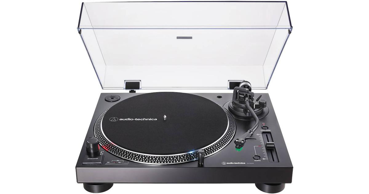 Audio-Technica AT-LP120XUSB-BK levysoitin, musta