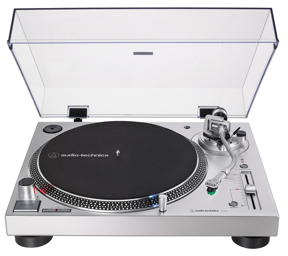 Audio-Technica AT-LP120XUSB-SV Levysoitin (Hopea)