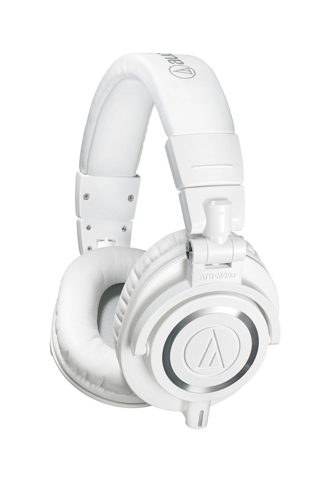 Audio-Technica ATH-M50XWH -studiomonitorikuulokkeet, valkoinen