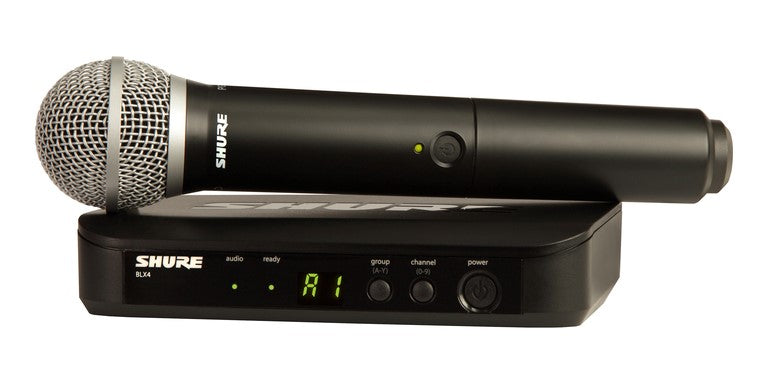 Shure BLX24/PG58 langaton mikrofoni (S8)