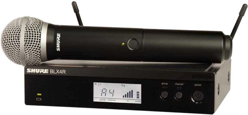 Shure BLX24R PG58 langaton mikrofoni (S8)