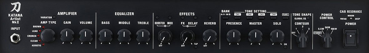BOSS Katana-Artist MKII kitaravahvistin