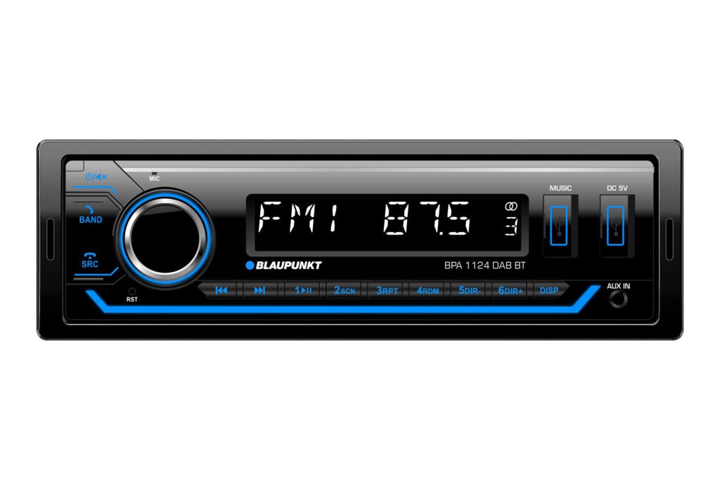 Blaupunkt BPA 1124 Autoradio m. DAB+ ja Bluetooth
