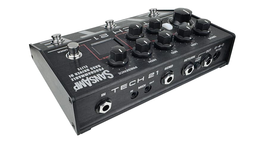 Tech 21 Programmable BASSO Driver ELITE -bassoesivahvistin