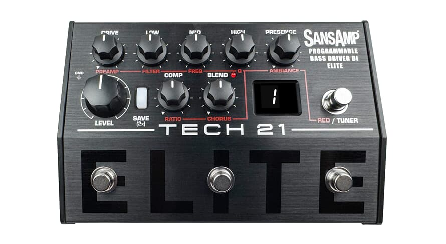 Tech 21 Programmable BASSO Driver ELITE -bassoesivahvistin