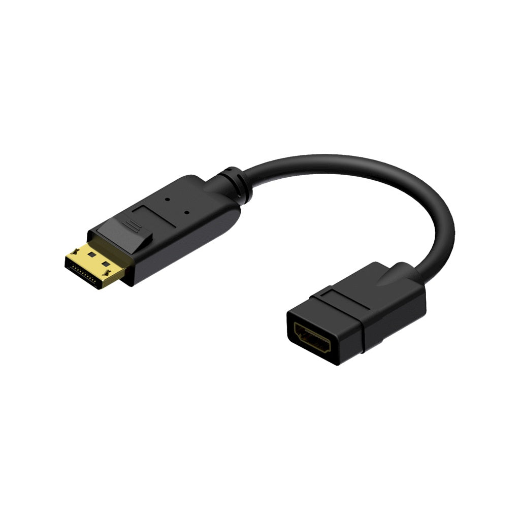 ProCab Adapter Displayport uros to HDMI naaras 0,2 m
