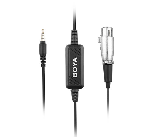 Boya iOS adapterkabel XLR to TRRS (BY-BCA6)