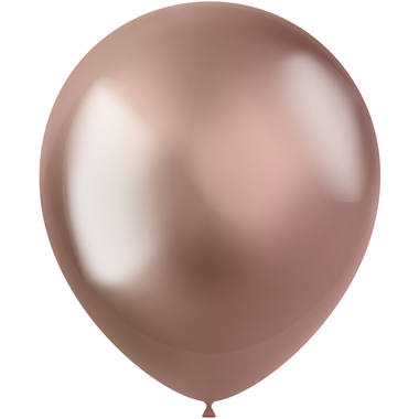 Ilmapallot 10 kpl (Intensiivinen Ruusukulta, 33cm)