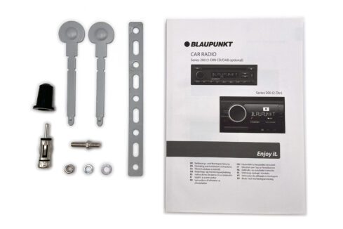 Blaupunkt Barcelona 200 autoradio, jossa on FM, DAB+ ja Bluetooth