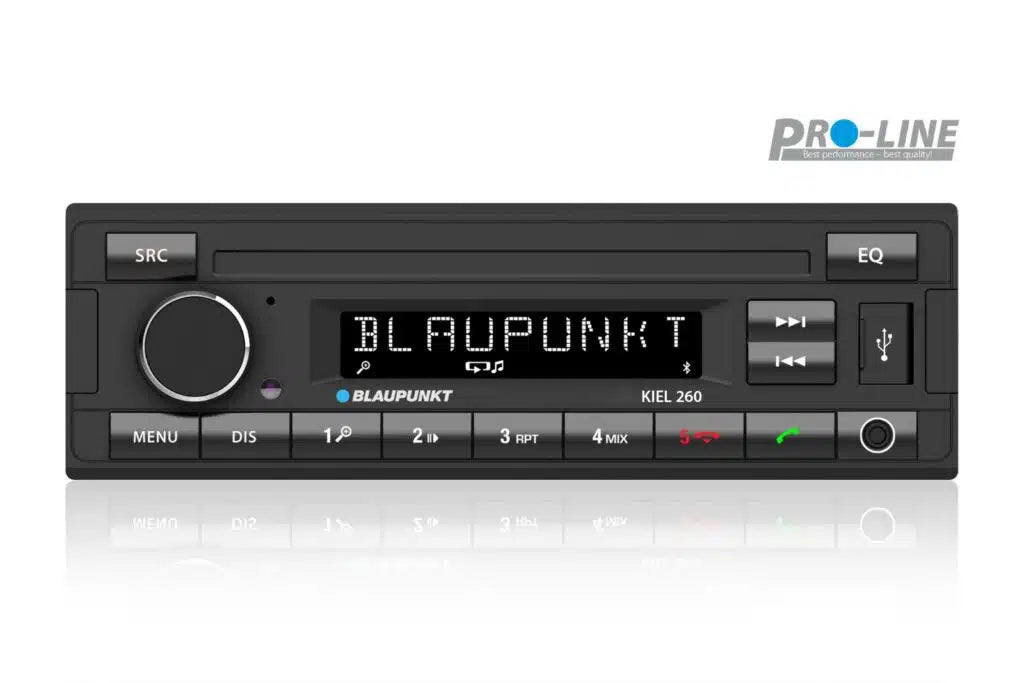 Blaupunkt Kiel 260 1-DIN -autoradio DAB+:lla, Bluetoothilla, USB:llä ja AUX:lla