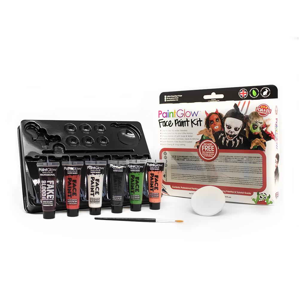 Lasten "pienet hirviöt" kasvo- ja vartalomaalisetti