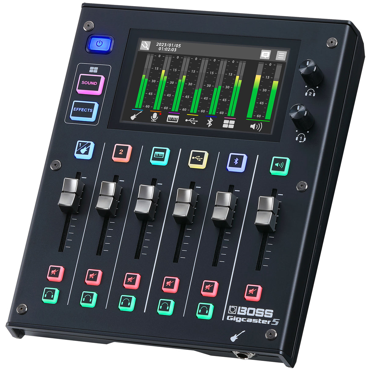 Boss Gigcaster 5 Streaming Mixer Starter Kit -sarja