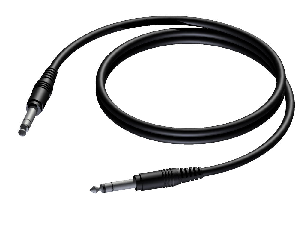 ProCab mikrofonikaapeli stereo jack > jack 10 m