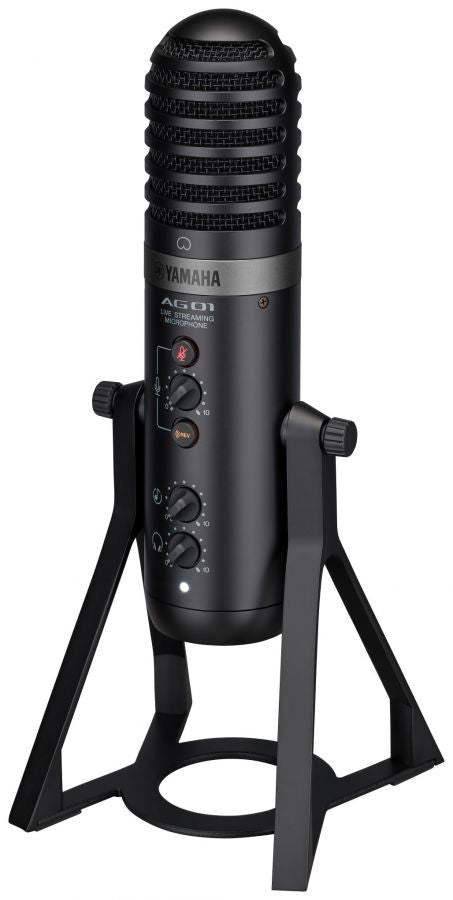 Yamaha AG01 USB Mikrotonit (Musta)