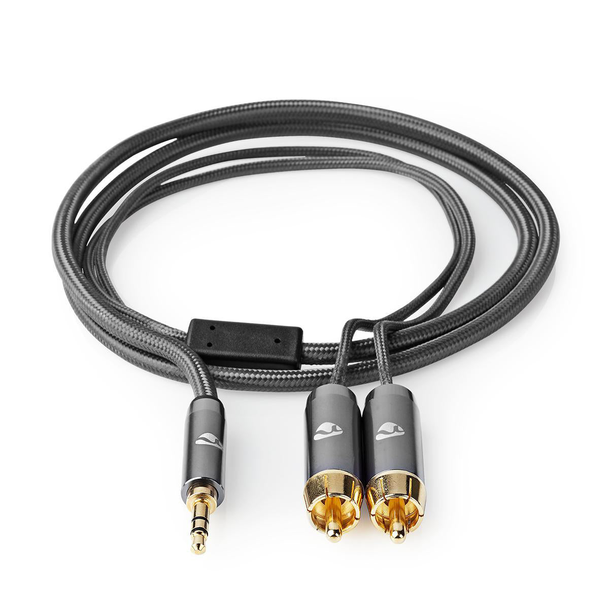 Premium StereoRCA minijackiin (1m)