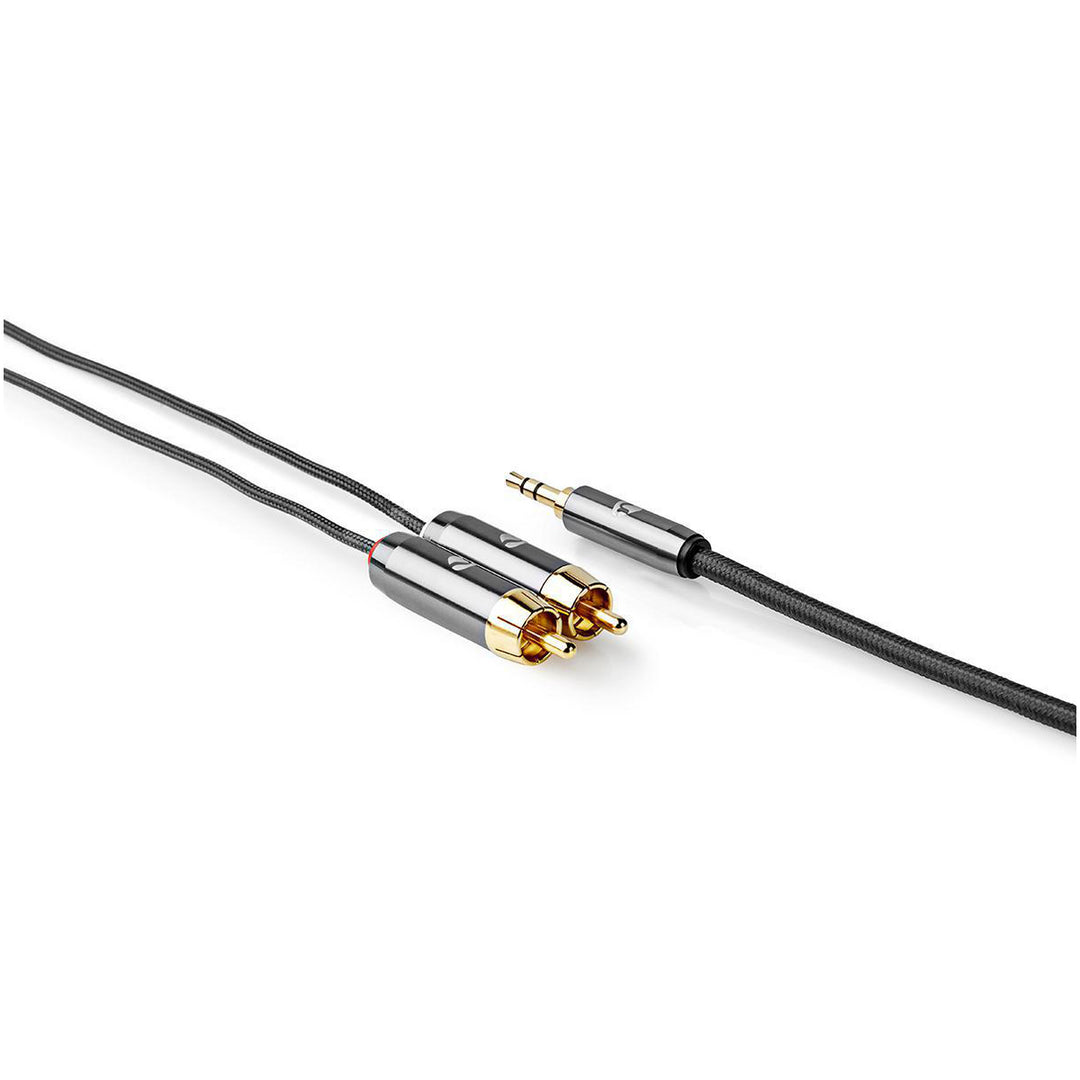 Premium StereoRCA minijackiin (1m)