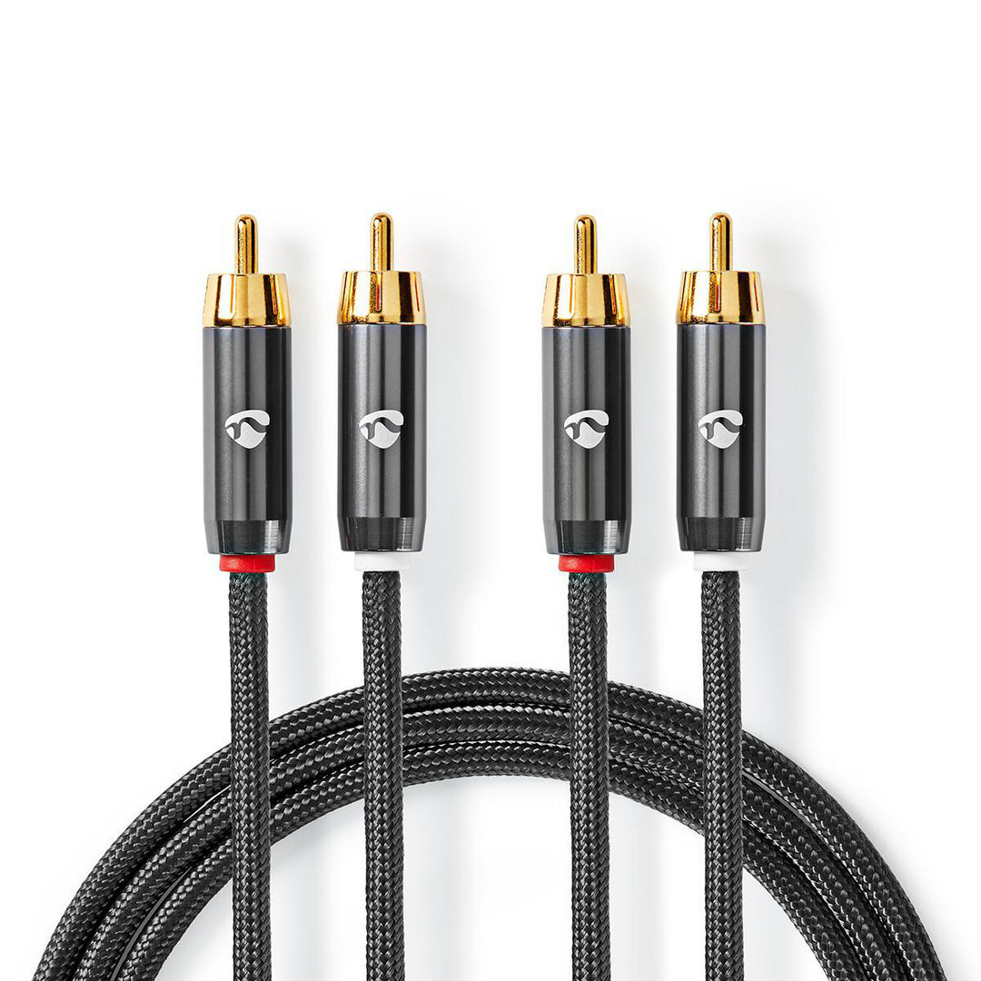 Premium Stereo Phonokaapelt (2m)