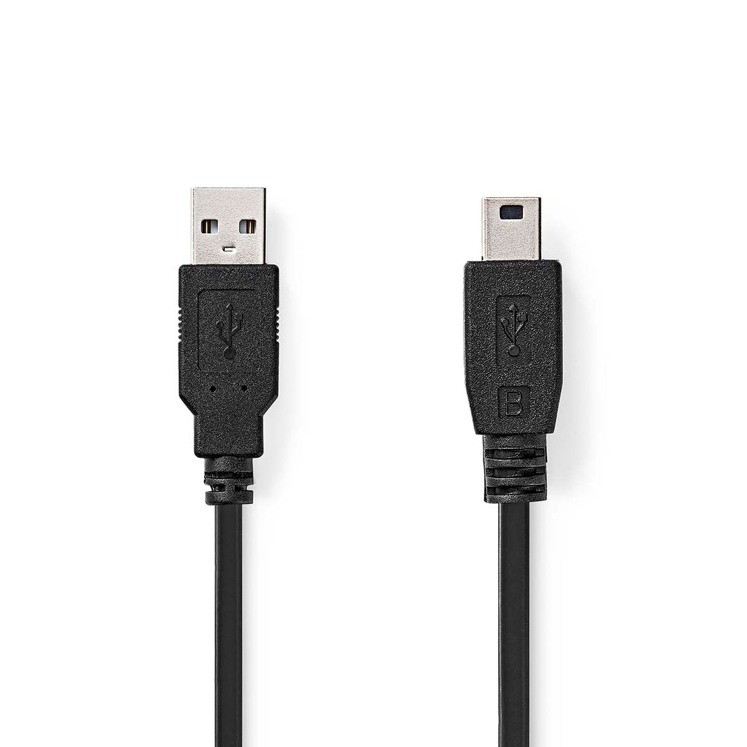 USB-kaapeli - USB-A til USB Mini B (1 metri)