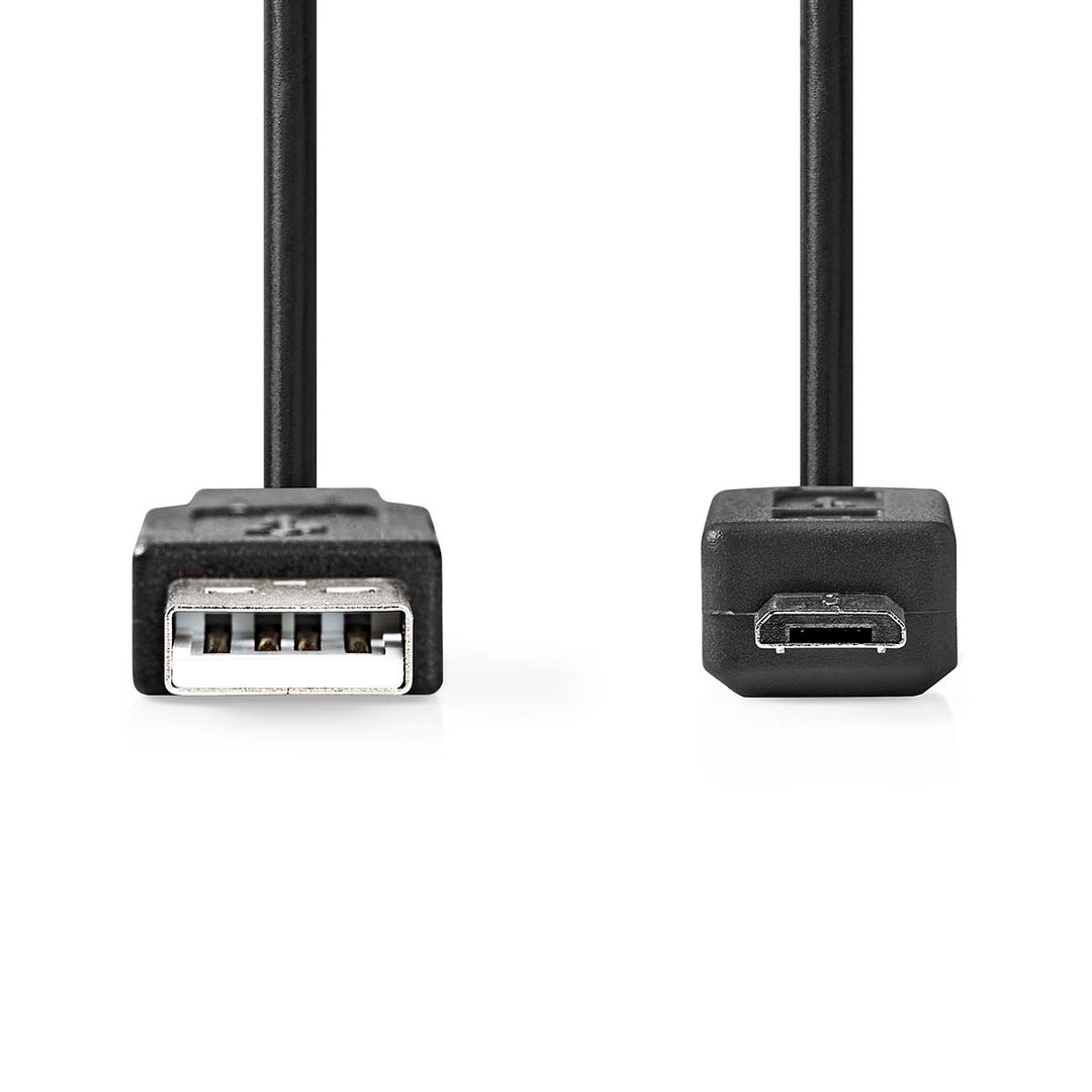 Micro USB til USB-A Kaapeli (1m)