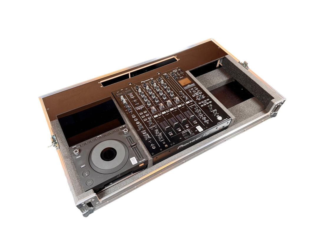 Case-It flightcase AlphaTheta CDJ-1500X:lle ja DJM-A9:lle