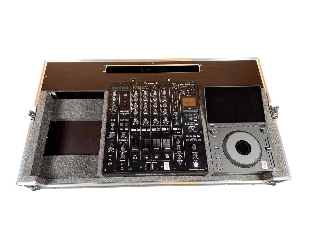 Case-It flightcase AlphaTheta CDJ-1500X:lle ja DJM-A9:lle