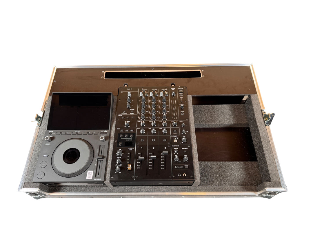 Case-It flightcase AlphaTheta CDJ-1500X:lle ja DJM-V5:lle
