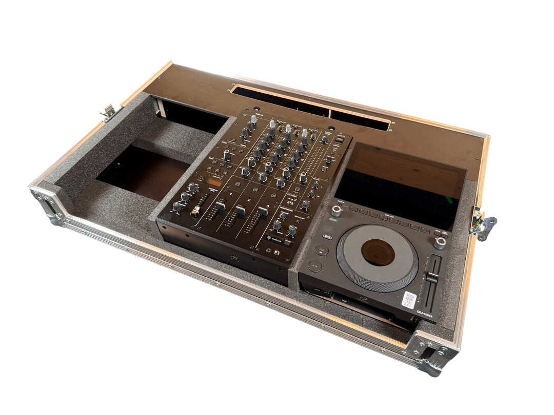 Case-It flightcase AlphaTheta CDJ-1500X:lle ja DJM-V5:lle