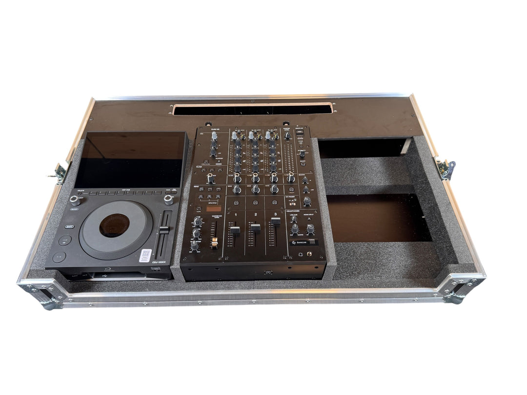 Case-It flightcase AlphaTheta CDJ-1500X:lle ja DJM-V5:lle