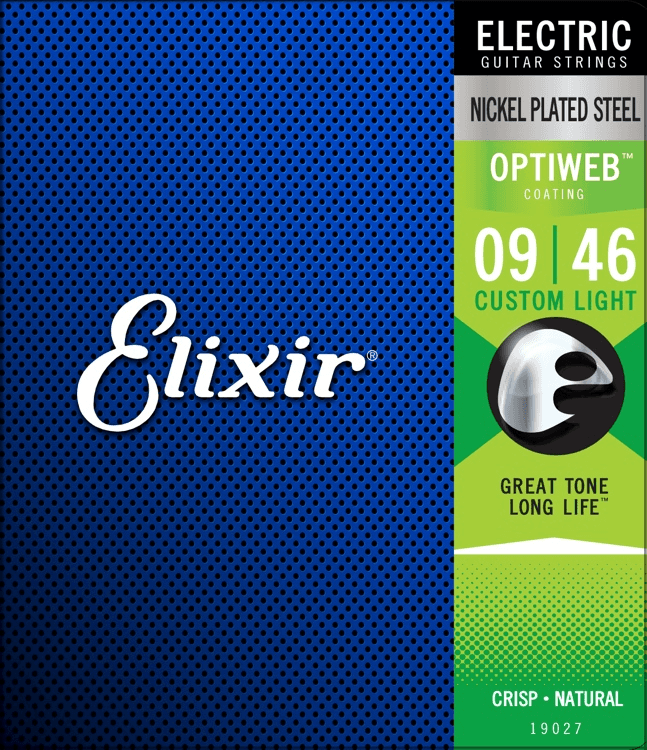 Elixir Optiweb kitarajouset (Custom Light, 09-46)