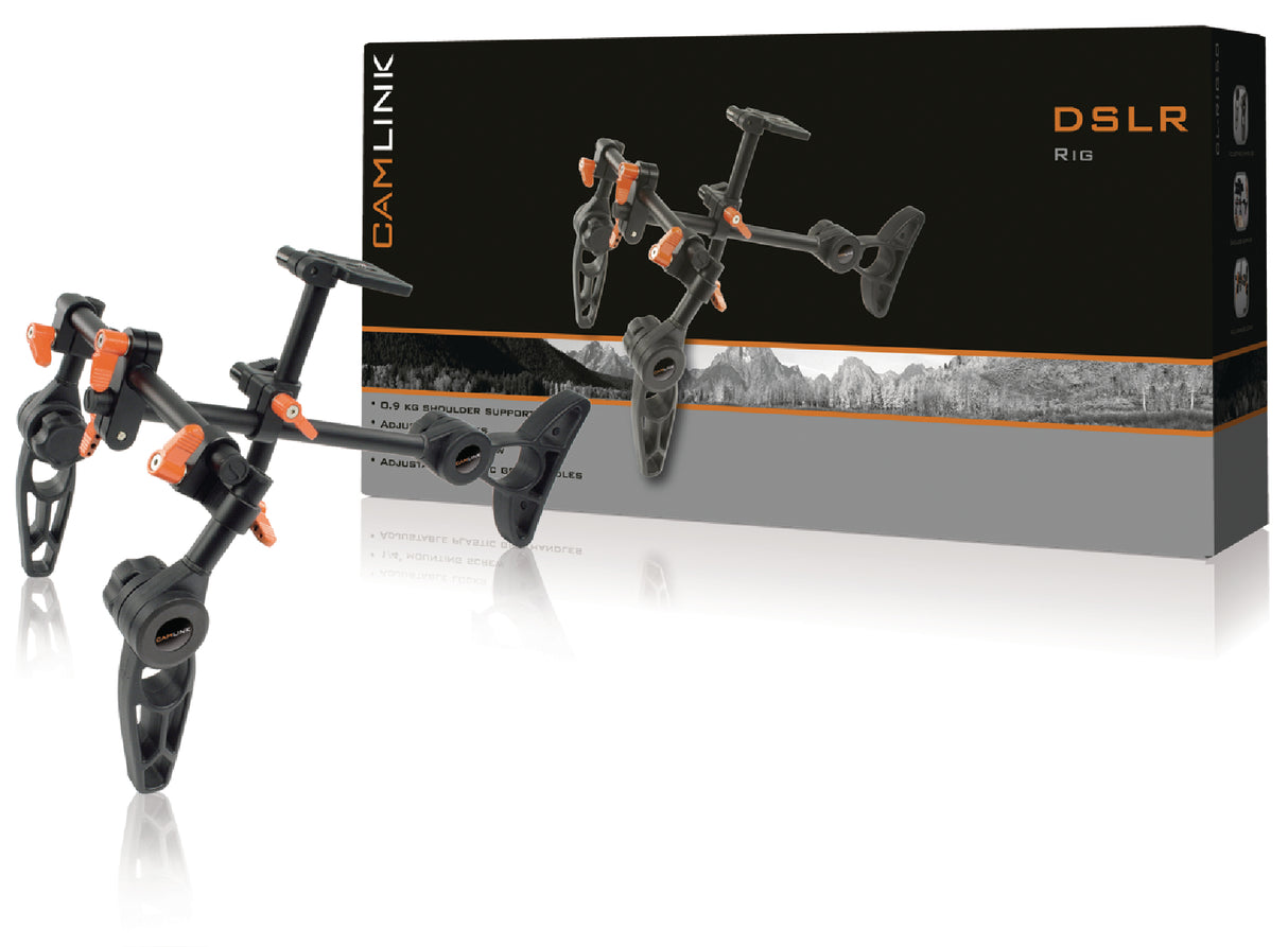 Kamera / Video Rig 0.9 kg Musta/oranssi