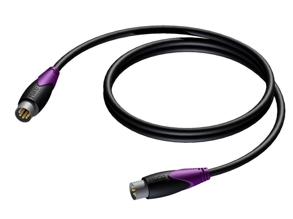 ProCab Midi signaalikaapeli 5 meter (CLD400-5)