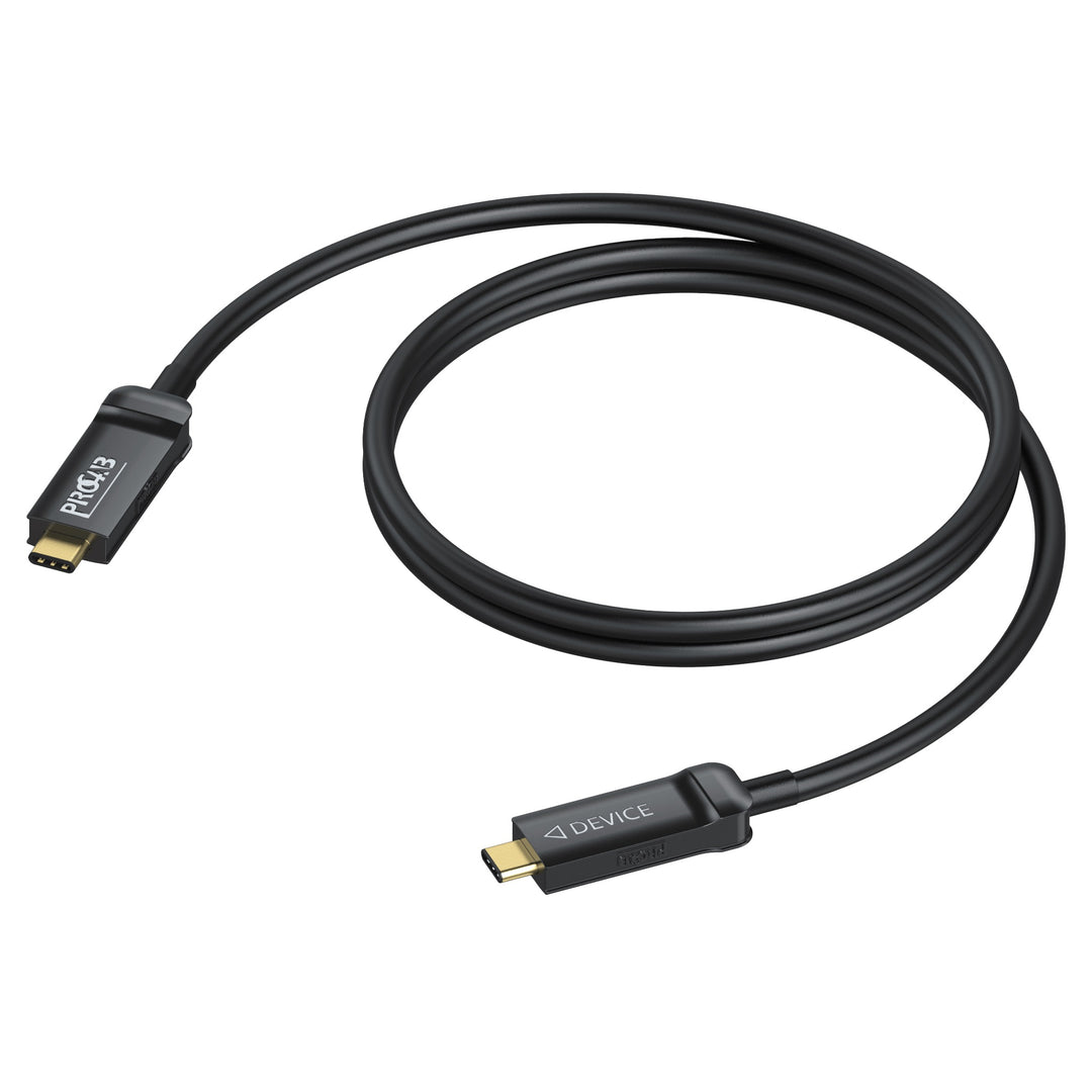 ProCab USB C aktiivinen optinen kaapeli USB 3.2 (10 GBPS) 10 meter