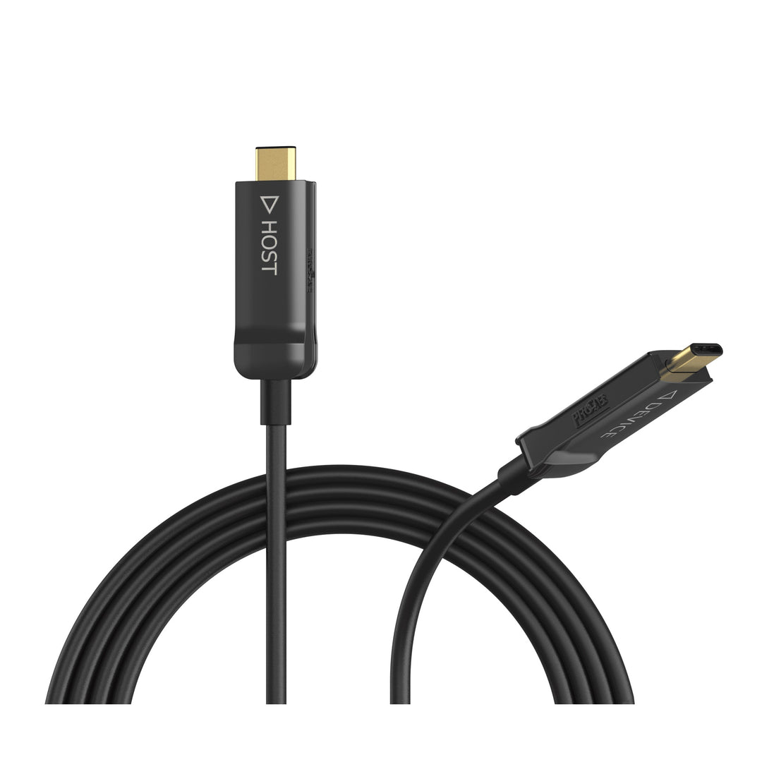 ProCab USB C aktiivinen optinen kaapeli USB 3.2 (10 GBPS) 10 meter