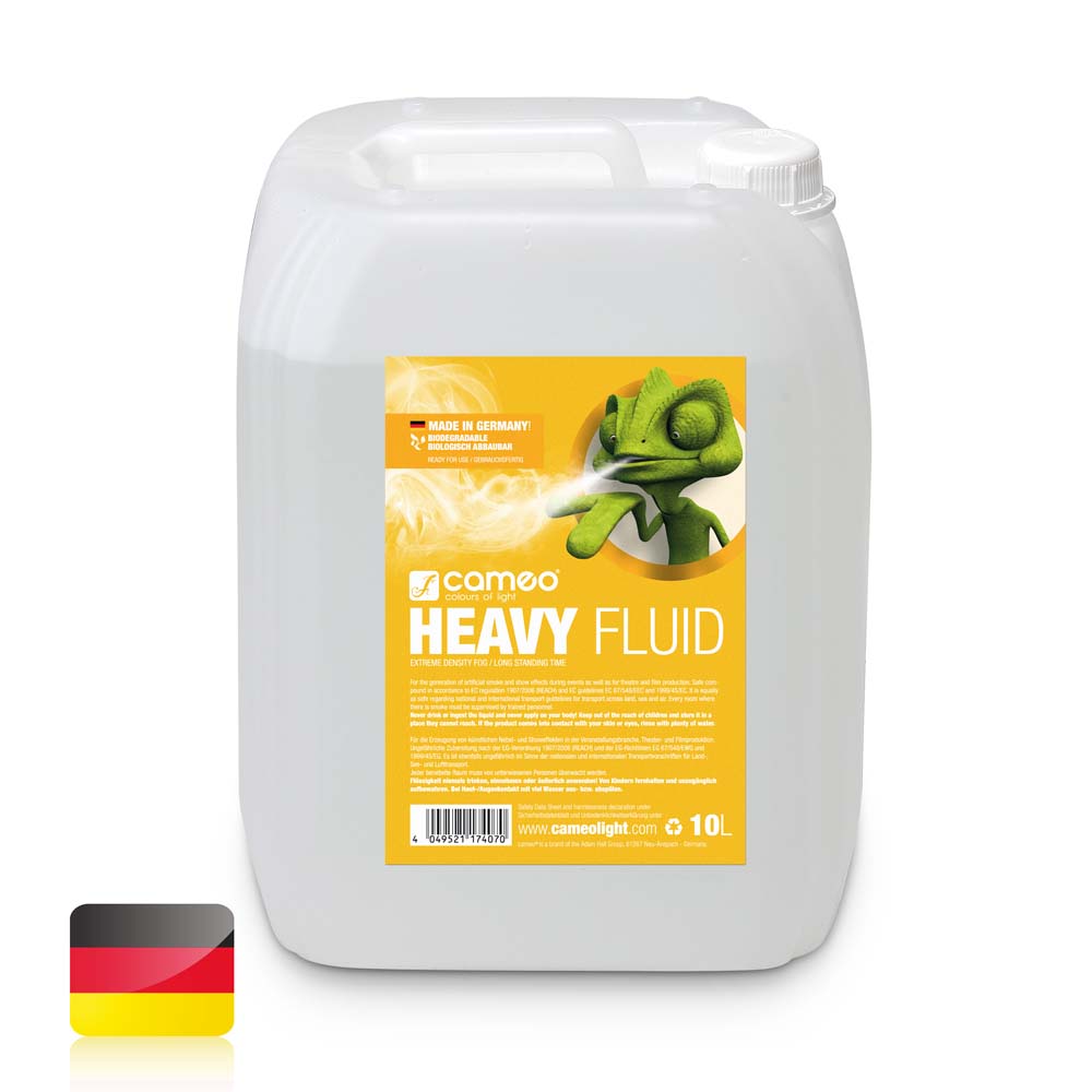 Cameo HEAVY FLUID 10 L – Sumuneste erittäin korkealla tiheydellä ja erittäin pitkällä roikkumisajalla 10 L