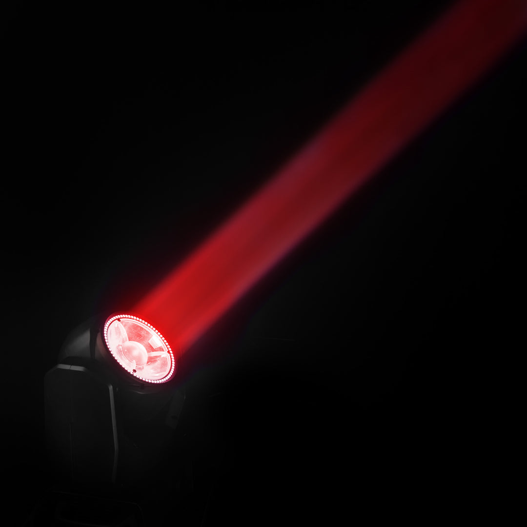 Cameo MOVO BEAM 200 - Beam moving head med endeløs rotation og LED-ring