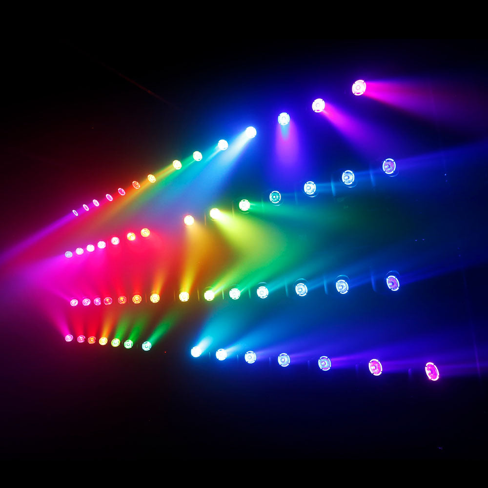 Cameo MOVO BEAM Z100 – Beam-moving head rajoittamattomalla kierrolla, LED-renkaalla ja zoomilla