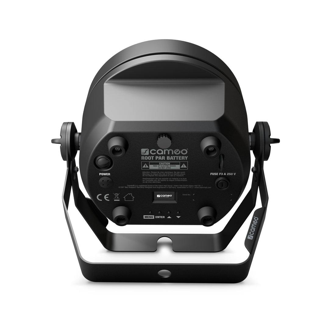 Cameo ROOT® PAR BATTERY - 5 × 4 W paristokäyttöinen RGBW LED PAR-spotlight