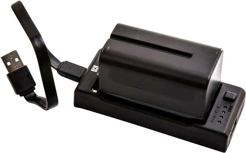 Nanlite CN-58 2-1 Laturi NP-tyyppisille akuille