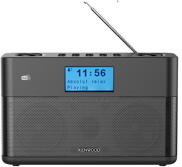 Kenwood CR-ST50DABB DAB+, Bluetooth Radio (musta) (musta)