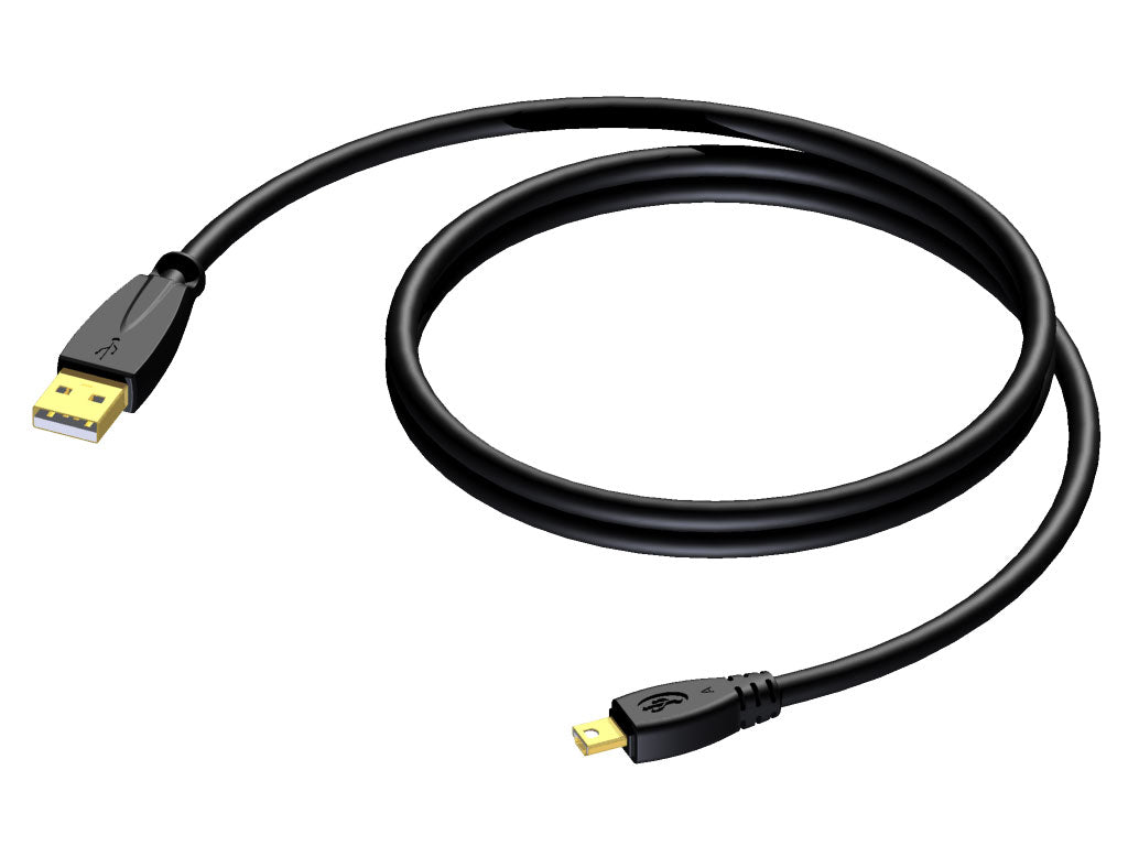 ProCab USB A > USB mini A kaapeli 3 metriä