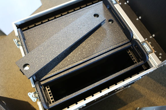 Caymon flightcase 19" insert rack 2 unit