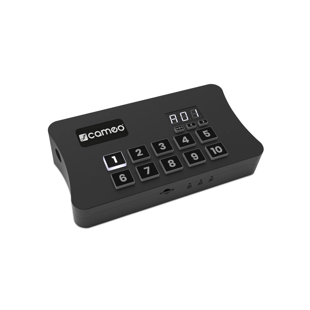 Cameo DVC CUE USB-DMX Interface ja ohjelmisto