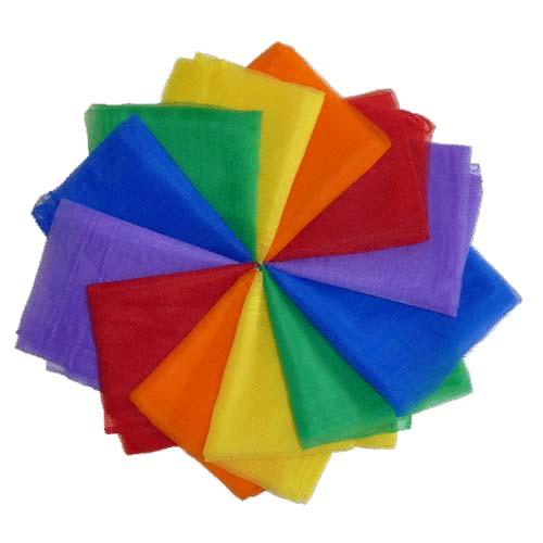 Chiffon Huivit (Moniväriset, 10 kpl)