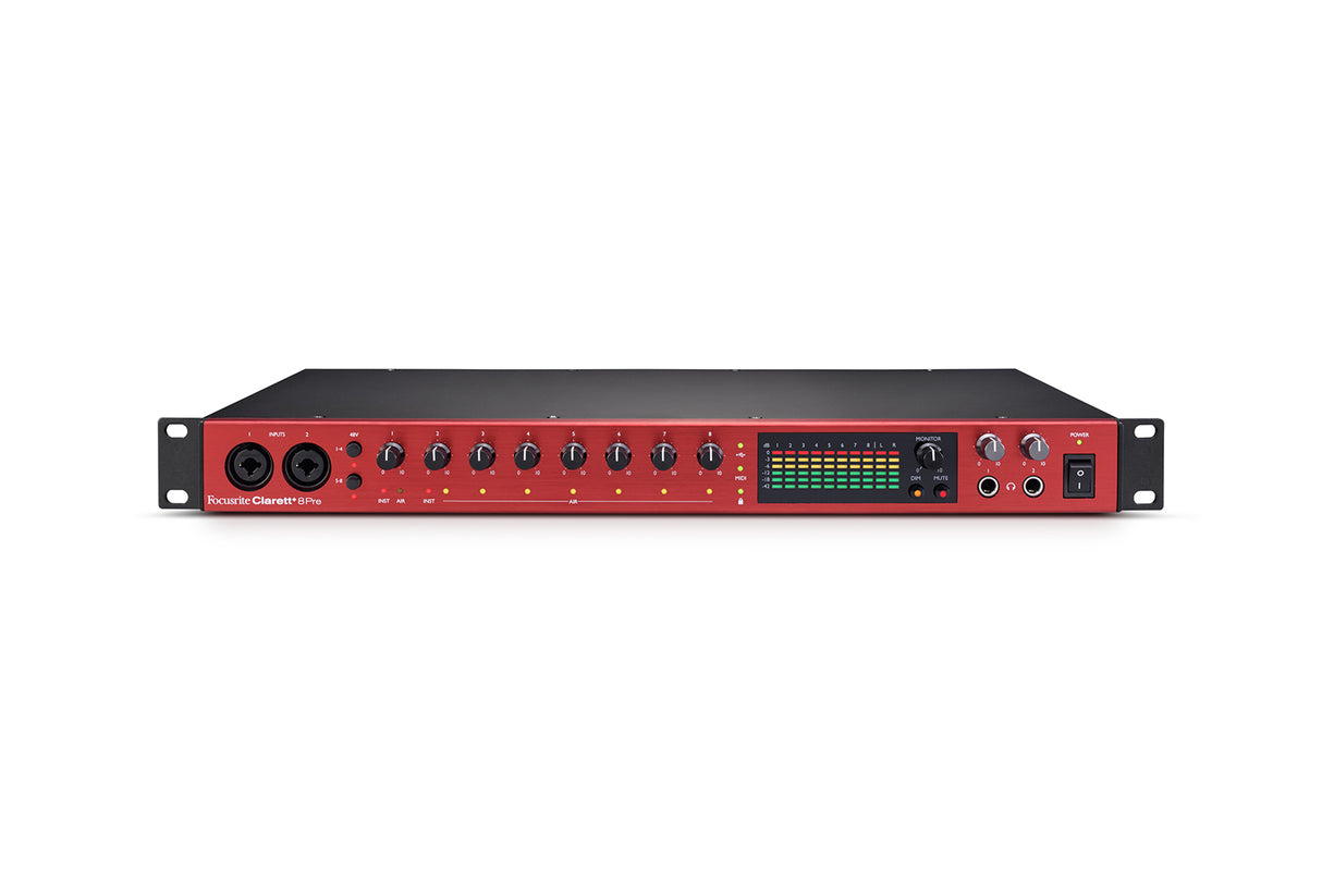 Focusrite Clarett+ 8Pre USB-äänikortti
