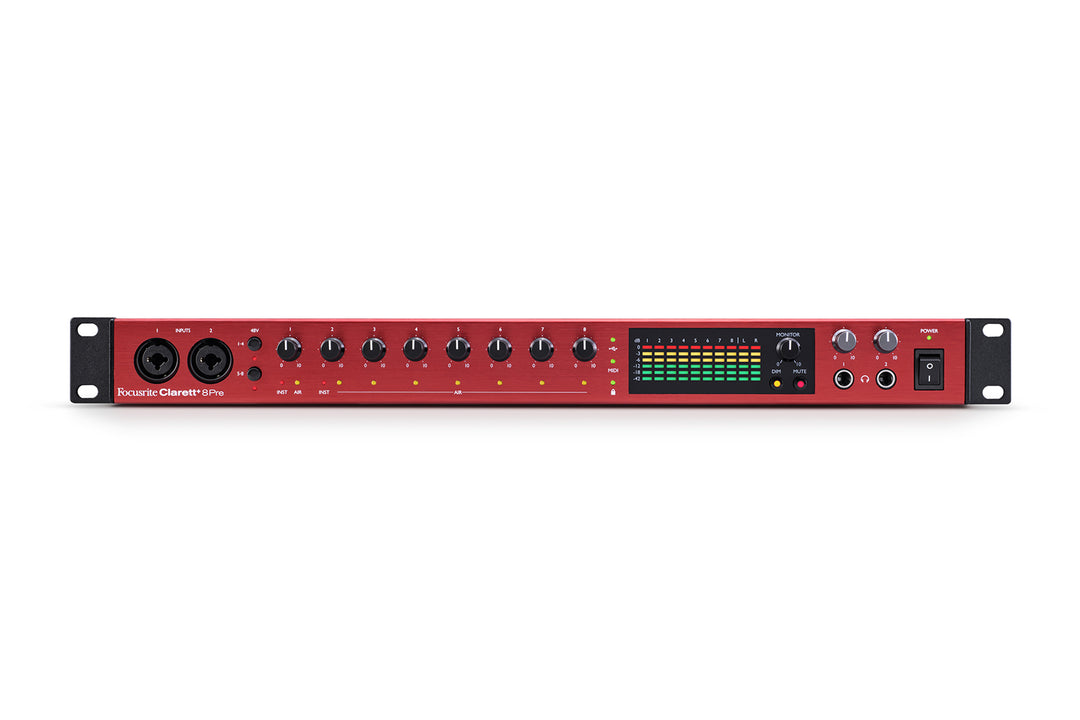 Focusrite Clarett+ 8Pre USB Äänikortti