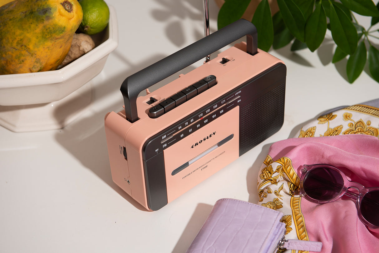 Crosley Kasettisoitin (Rose Gold)