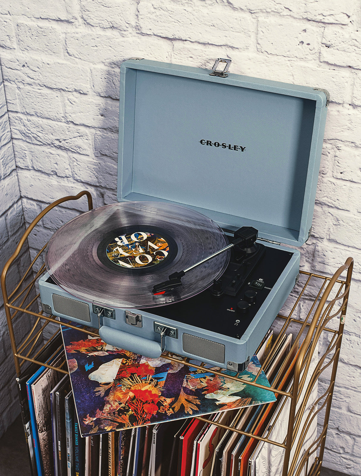 Crosley Cruiser Plus Levysoitin Kaksisuuntainen Bluetooth (Turmaliini)